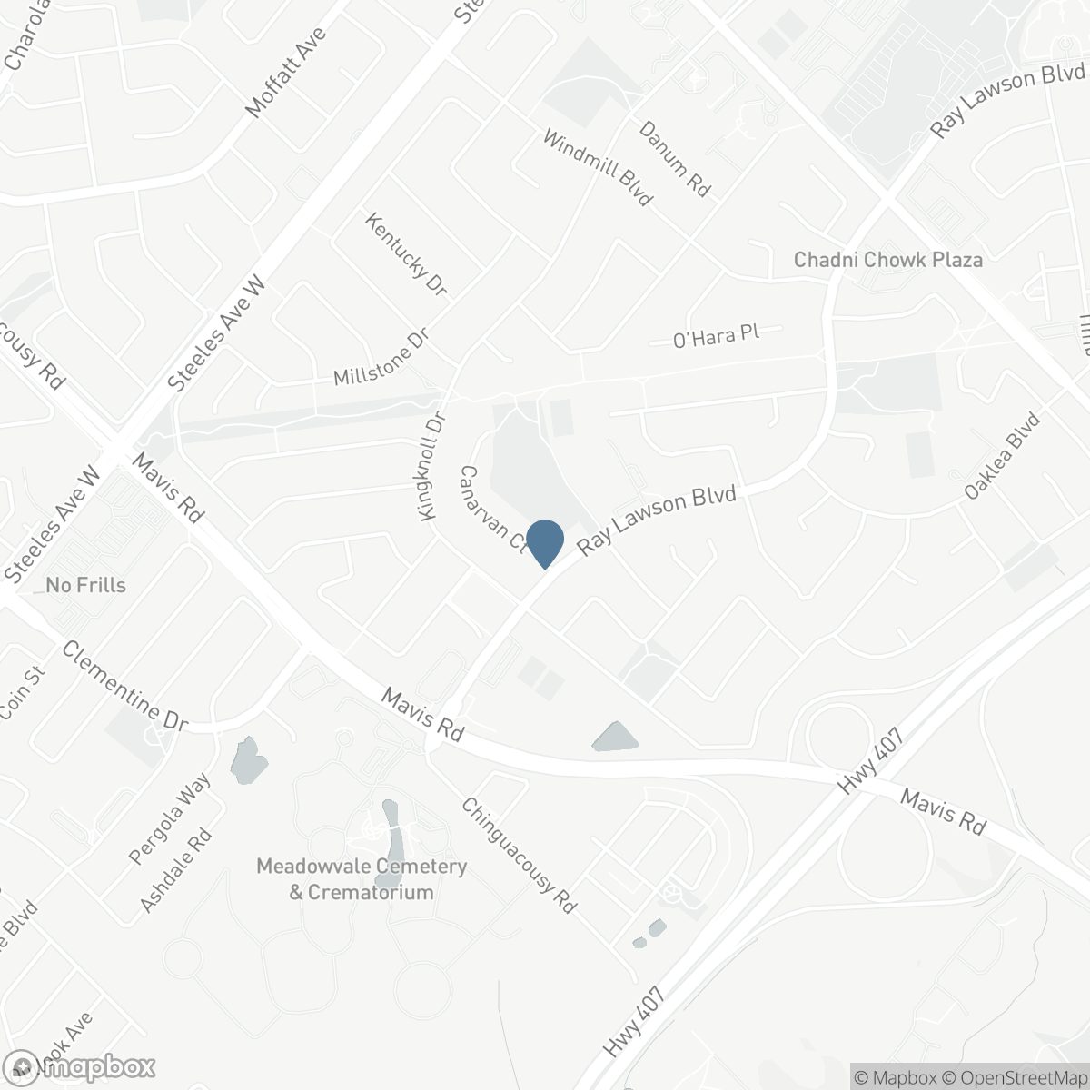 20 CANARVAN COURT, Brampton, Ontario L6Y 4X5